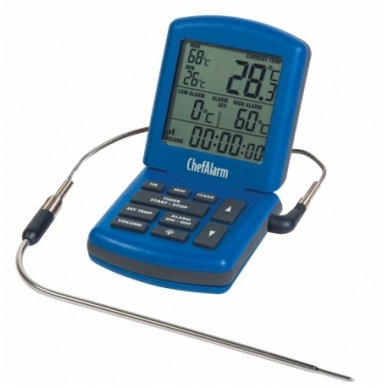 Termometras ChefAlarm skirtas kepiniams su laikmačiu ETI 810-041