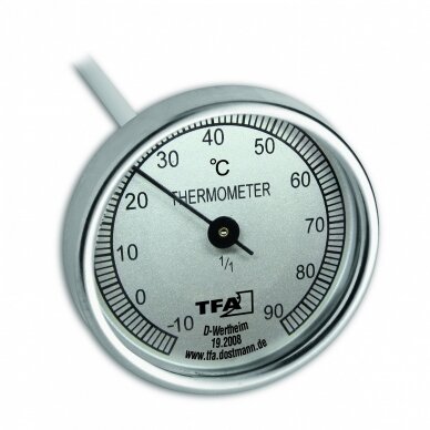 Analoginis termometras su 40cm zondu kompostui TFA 19-2008