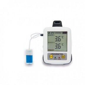 Daugkartinis temperatūros registratorius medicinos produktų stebėjimui ETI ThermaData Pharm