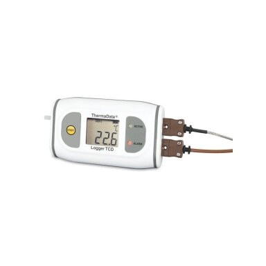 Daugkartinis registratorius aukštos temperatūros matavimams su LCD ThermaData ETI 292-501 Daugkartinis registratorius aukštos temperatūros matavimams su LCD ThermaData ETI 292-501