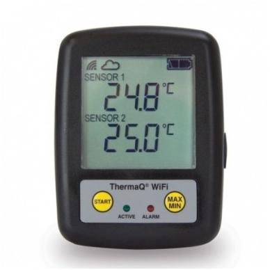 Daugkartinis temperatūros registratorius ETI ThermaQ su WiFi skirtas krosnims, kepsninėms ir griliams 299-121