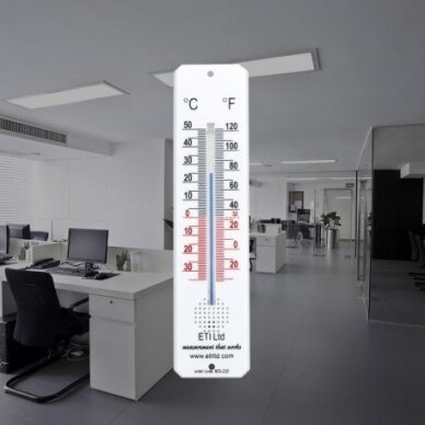 Kambario termometras su spiritiniu užpildu SU METROLOGINE PATIKRA ETI 803-232 1