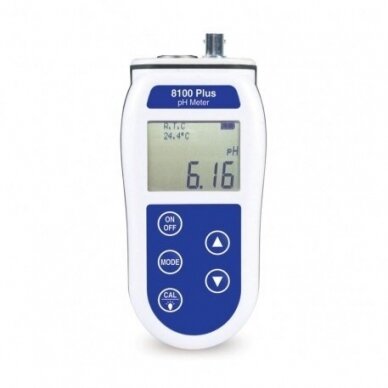 Temperatūros ir pH matuoklis ETI 8100 Plus