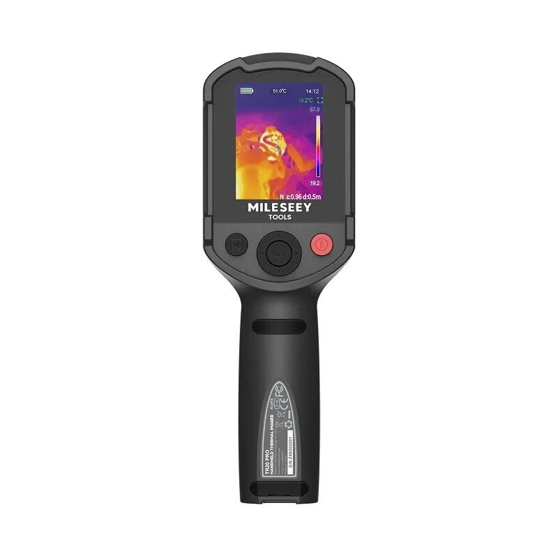 MILESEEY TR20 Pro termovizorius su dviguba kamera, 320 × 240 px, –20…+550 °C, 50 Hz