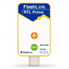 Pakuotė! Vienkartinis realaus laiko temperatūros registratorius DeltaTrak FlashLink® RTL Prime In-Transit - 20 vnt