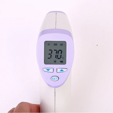 PROFESIONALUS, AKREDITUOTAS Medicininis bekontaktis termometras Bokang 8005BK kūno temperatūrai matuoti. Sertifikuotas ES. 2