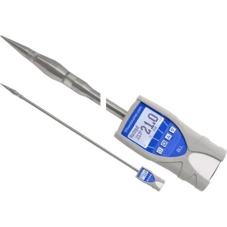 Schaller Humimeter BLL medienos drožlių drėgmės matuoklis su 1 m zondu 1