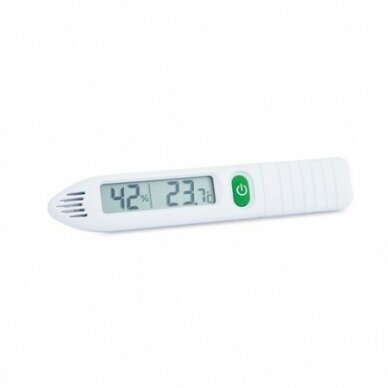 Nešiojamas termometras-higrometras oro temperatūrai matuoti su METROLOGINE PATIKRA ETI 810-190