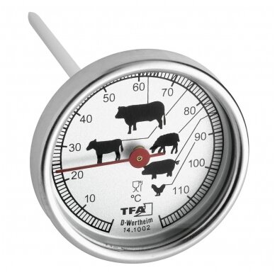 Termometras mėsos kepimui SU METROLOGINE PATIKRA TFA 14-1002