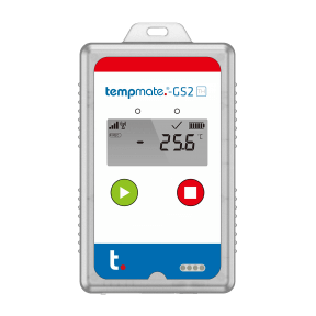 Vienkartinis realaus laiko GSM temperatūros ir drėgmės registratorius TEMPMATE GS2TH su ličio baterija